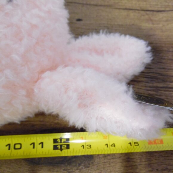 FAO Schwarz 16inch tall Pink Plush Bunny Rabbit New! - Picture 7 of 9